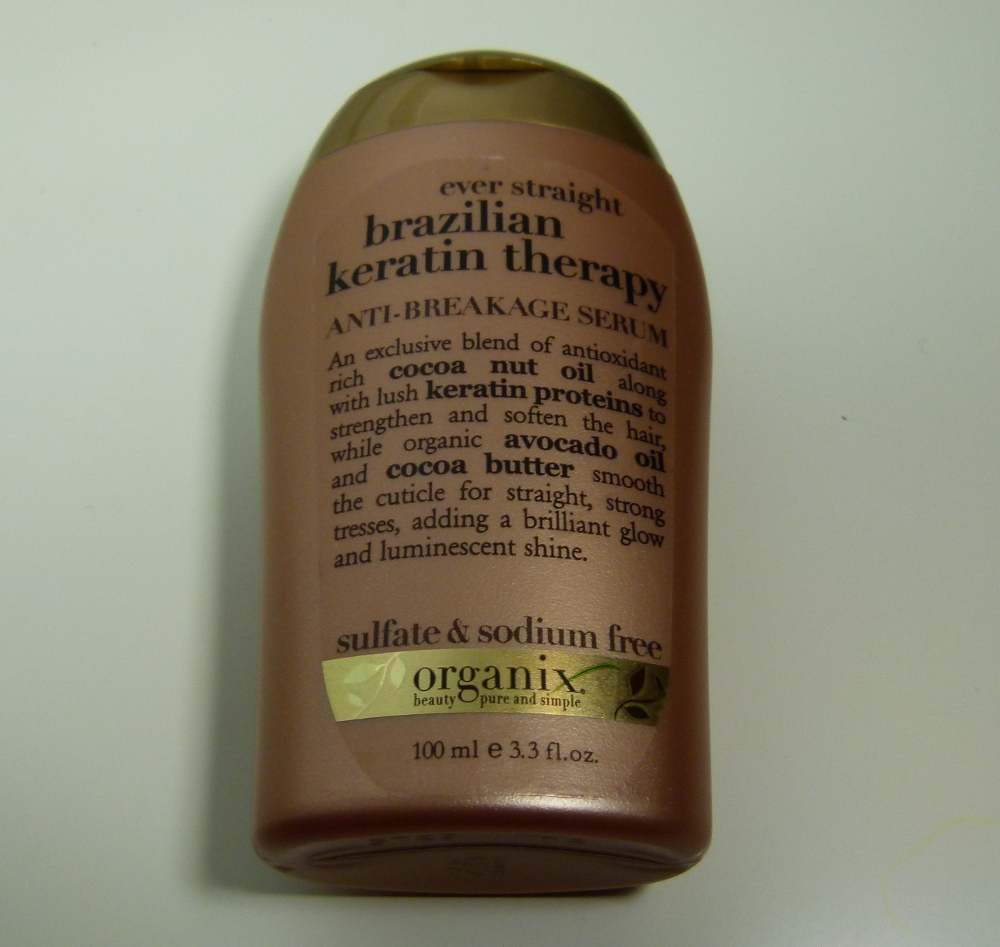 Ogx brazilian keratin deals therapy anti breakage serum